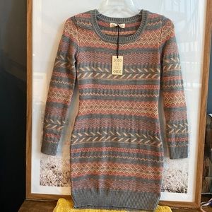 COPY - 💖 Pink Rose Sweater Dress Medium NWT